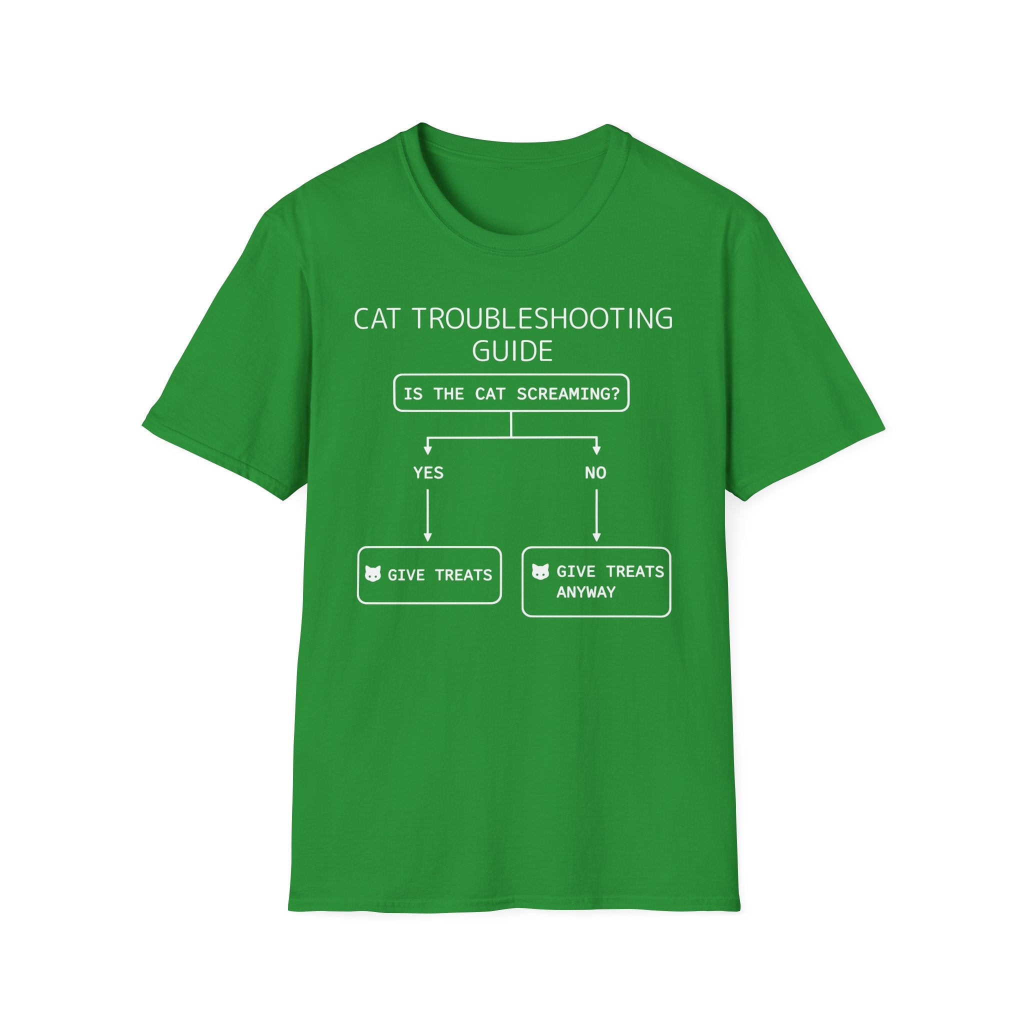Cat Troubleshooting Guide T-Shirt