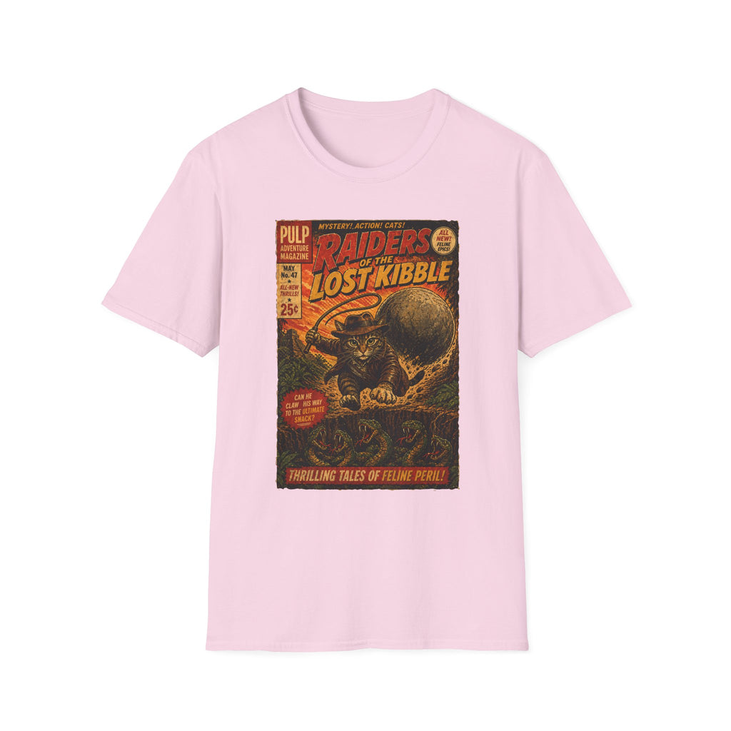 Cat Pulp Adventure Stories T-Shirt