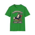 Purrsonaly I Don't Care T-Shirt