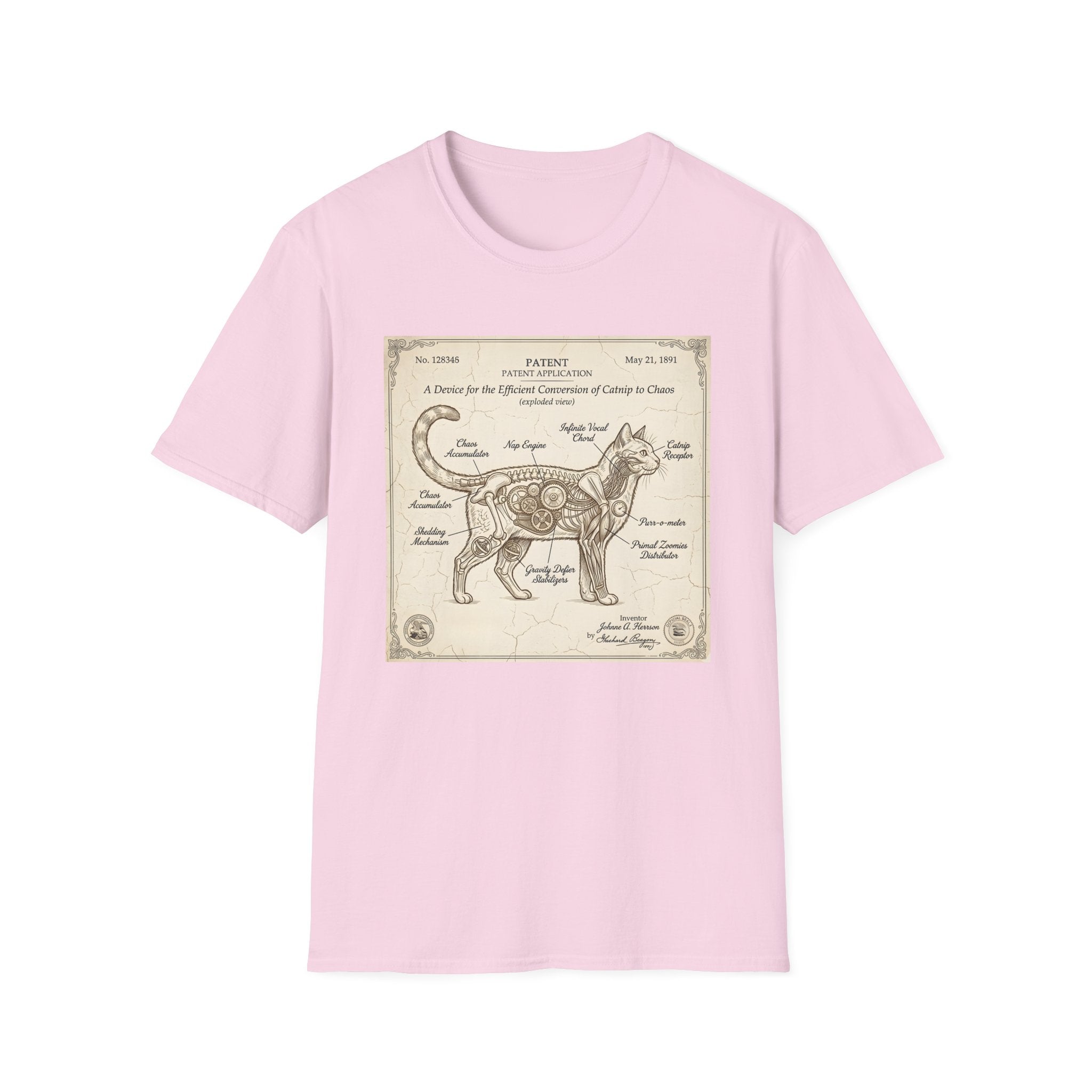 Cat Patent T-Shirt