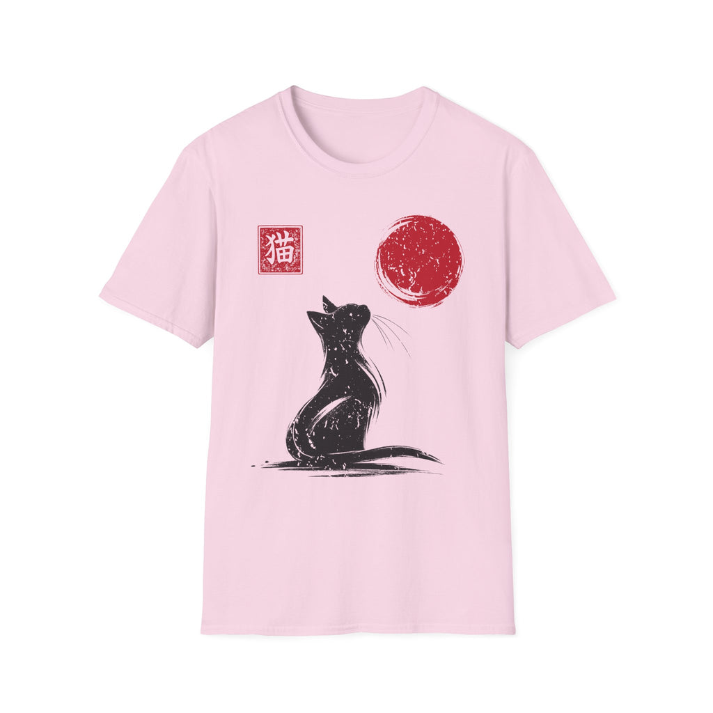Minimalist Sumi-e Cat T-Shirt