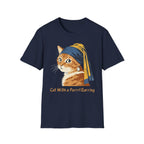 Cat With a Purrrl Earring T-Shirt