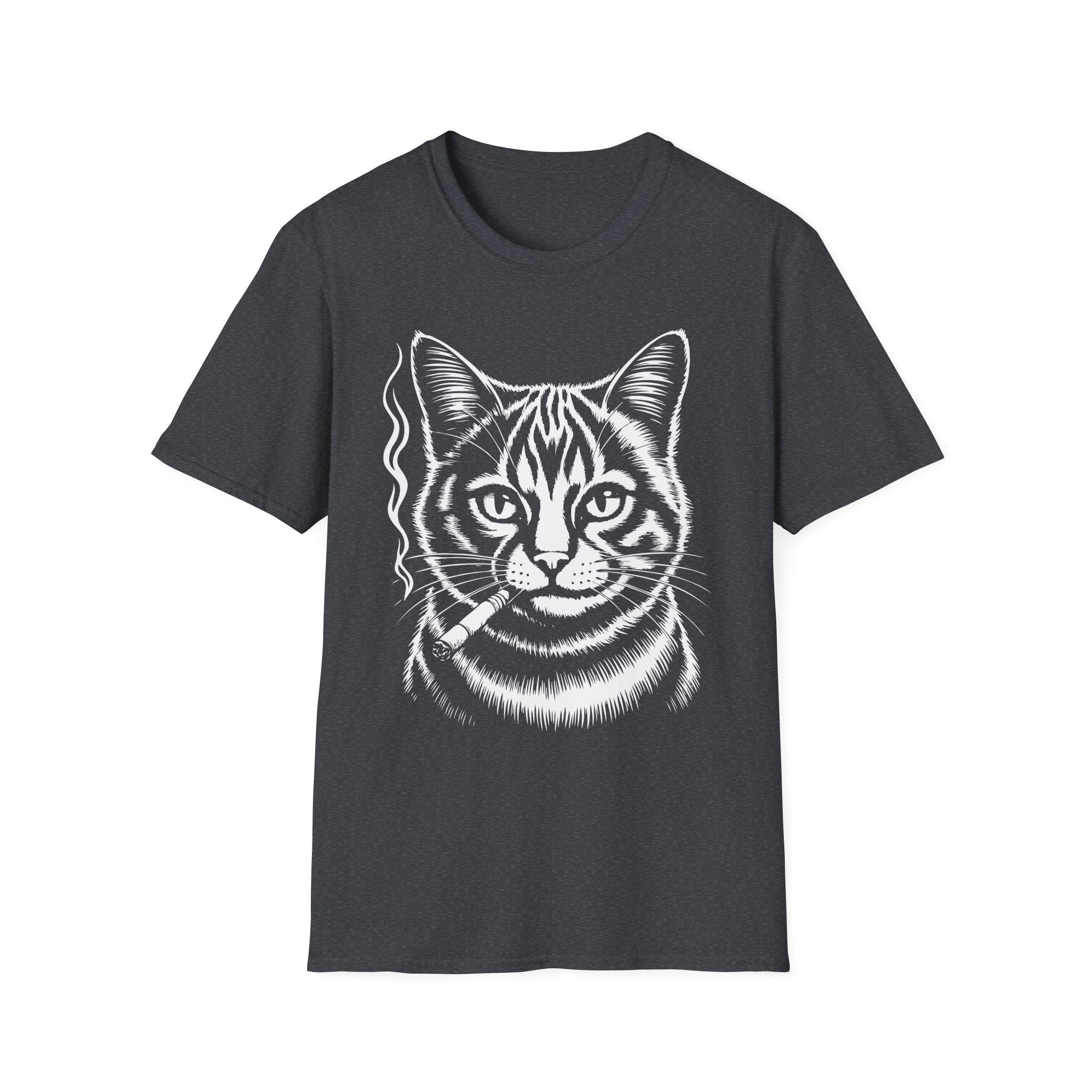 Cat Smoking T-Shirt