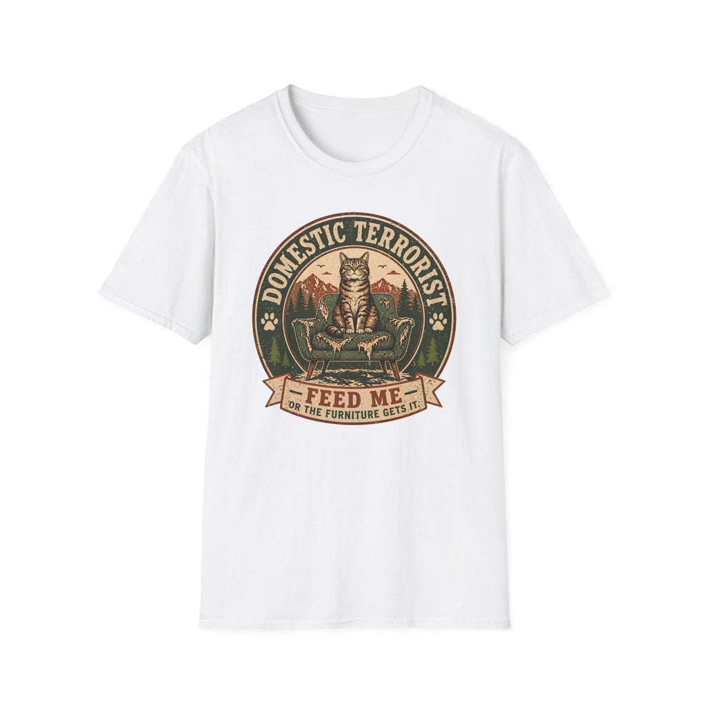 Feed Me Or The Furniture Gets It T-Shirt